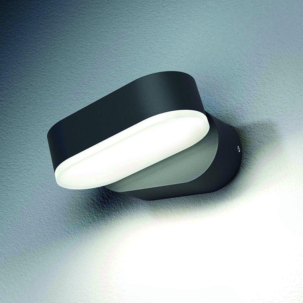 LED Wall Light Epistar 6W Black Body Rotatable - image 4