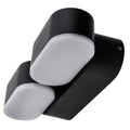 LED Wall Light Epistar 2x6W Black Body Rotatable