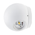LED Wall Light Round White Body