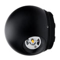 LED Wall Light Round Black Body