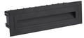 LED Step Light Rectangular Black
