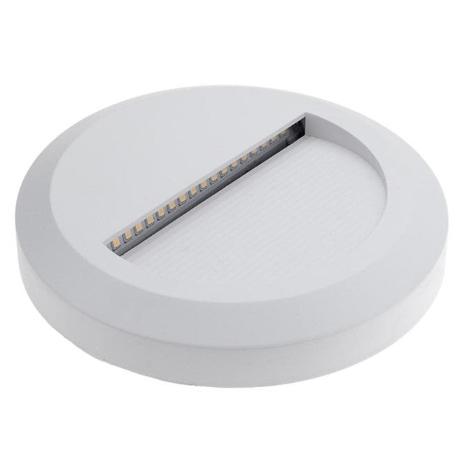LED Step Light Round White