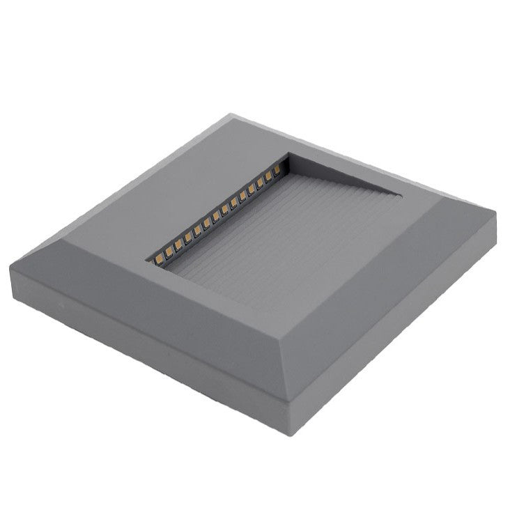LED Step Light Square Grey