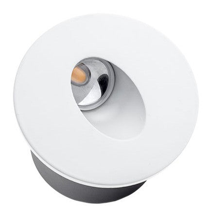 LED Step Light White Round