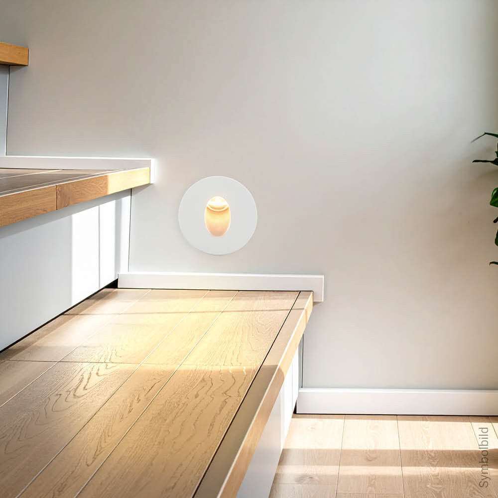 LED Step Light White Round - image 5