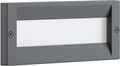 Wall Lamp Aluminium Clear PC E27 Socket IP54