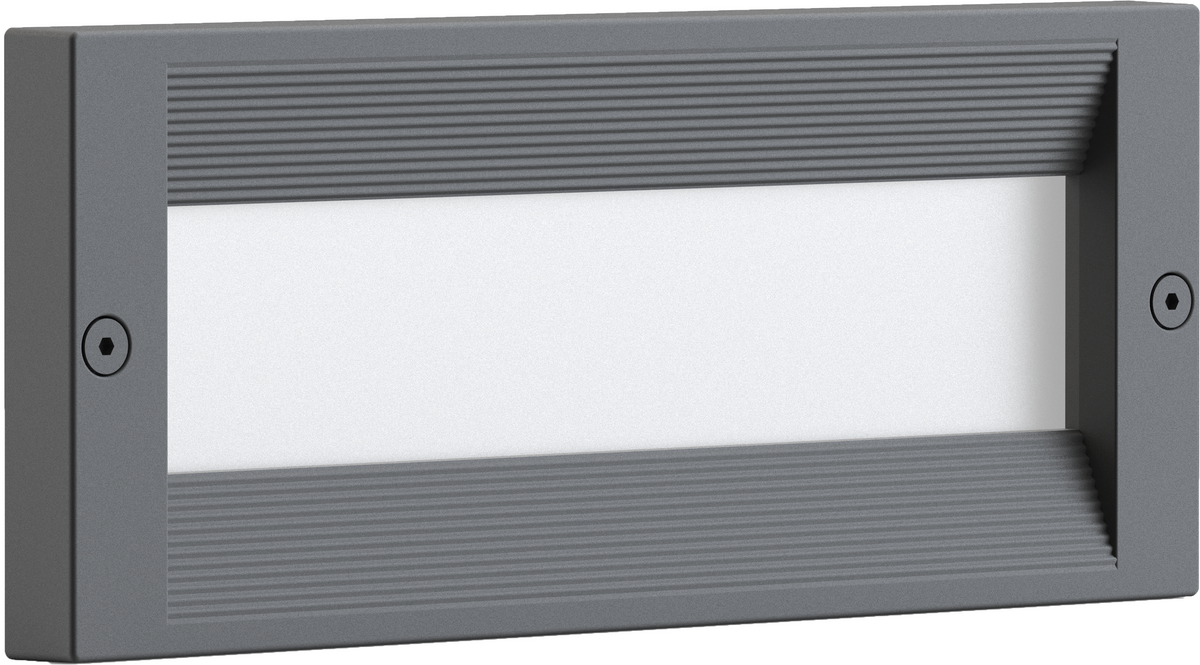 Wall Lamp Aluminium Clear PC E27 Socket IP54