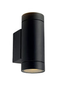 Wall Lamp Aluminium IP54 2xGU10 BLACK BODY