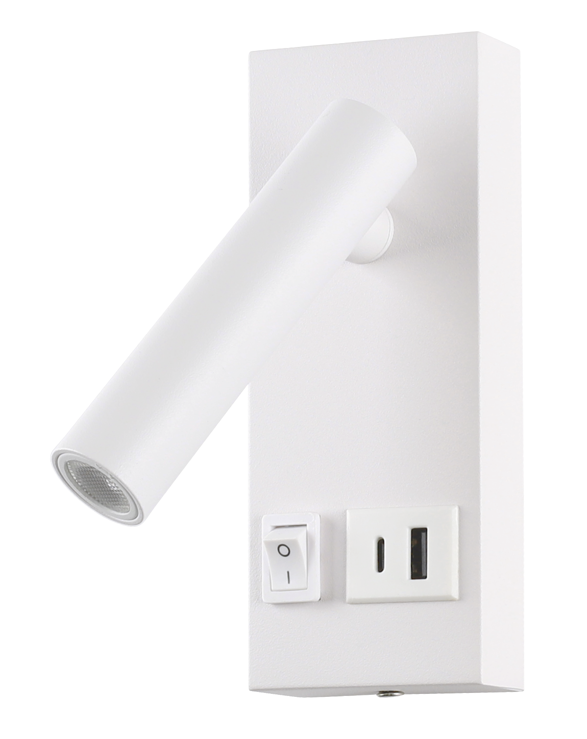 LED Cabinet Light 2W IP20 with ON/OFF - Switch + USB White 4200K