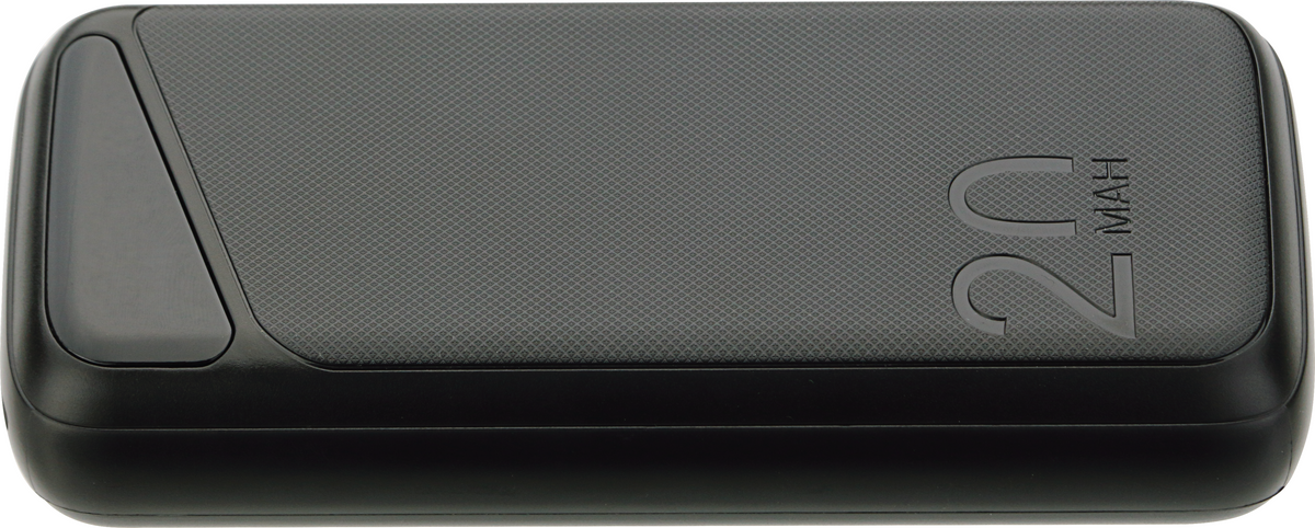 POWER BANK 20000mAh 3.7V BLACK MICRO/TYPE-C MAX-OUTPUT:DC22.5W