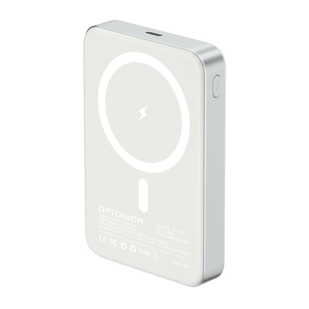 Power Bank 10000mAh 5V White TYPE-C - image 3