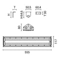 LED Linear High Bays 100W 4000K IP65 IK08 - image 3