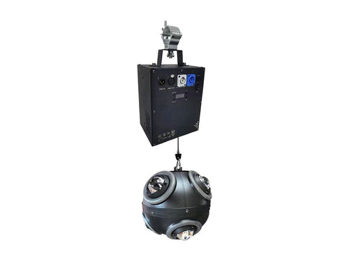 8x10w RGBW LED Lifting-Ball