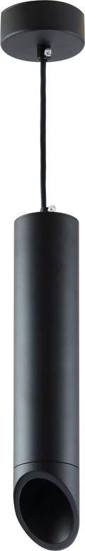 Hanging Fixture Black Body Black Inner Range GU10, MR16 Fitting