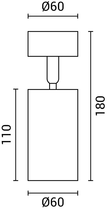 Spotlight Fixture - Single Head - product view