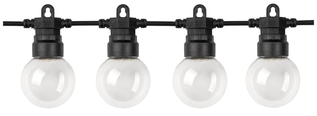 Outdoor Solar String Lights - Clear - G50 10M 20pcs