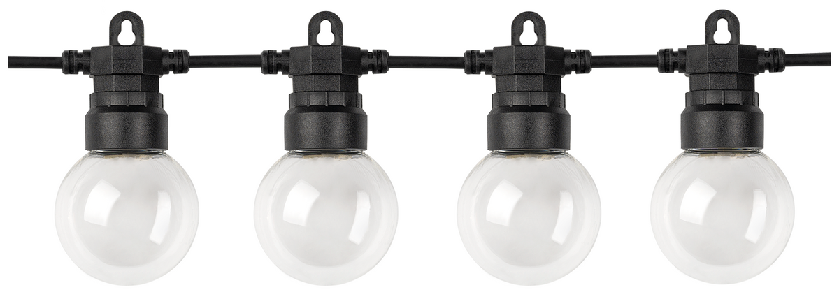 Outdoor Solar String Lights - Clear - G50 10M 20pcs