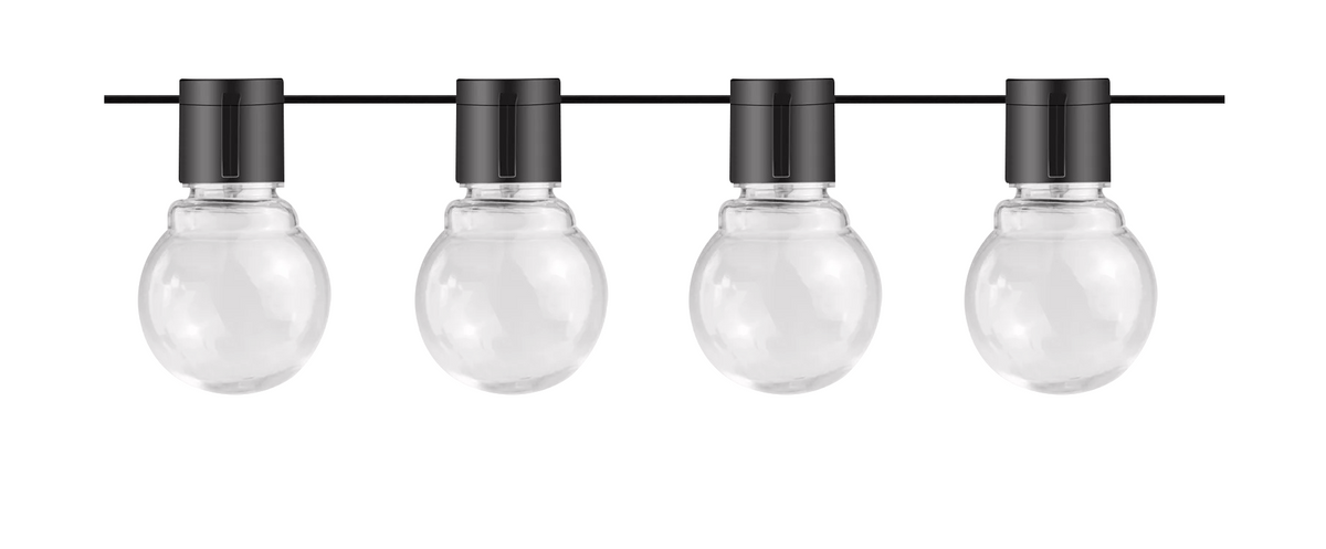 Outdoor Solar String Lights - Clear - G50 7M 20pcs