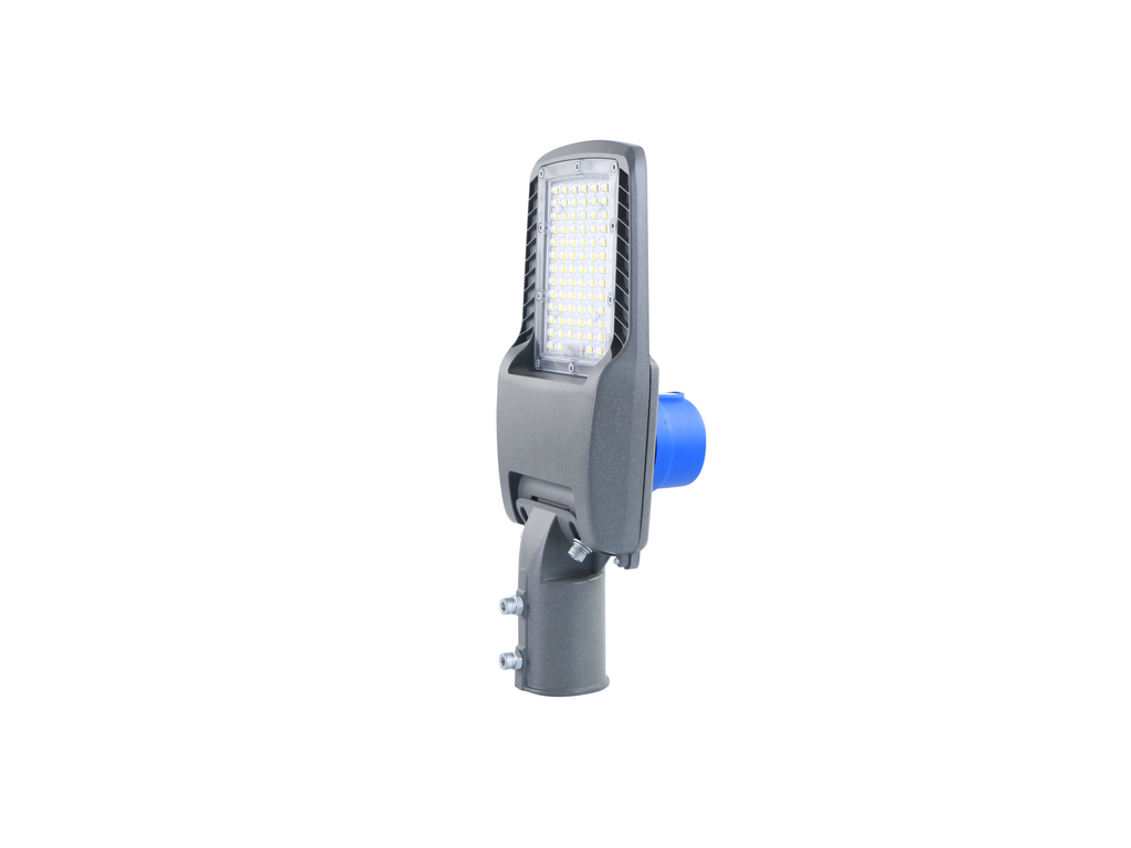 LED Street Light 50W Grey Body LUMILEDS-Chip IP65 75x130° - NEMA BASE - image 6