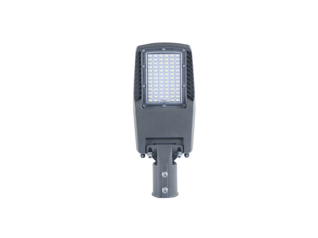 LED Street Light 50W Grey Body LUMILEDS-Chip IP65 75x130° - NEMA BASE