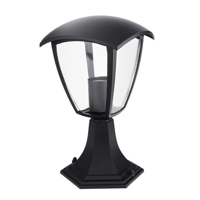 Stojeća lampa mat crna 1xE27