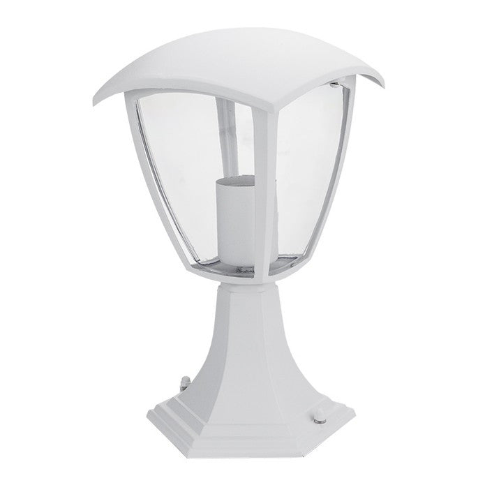 Stojeća lampa mat bijela 1xE27