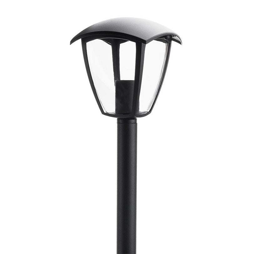 Lámpara de Jardín 60cm Negro Mate 1xE27