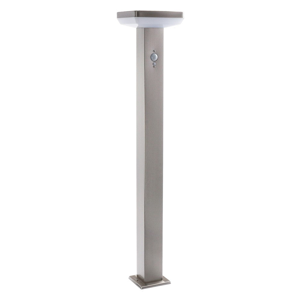 LED solarna lampa za travnjak SS-brušeni aluminij 4,4 W senzor