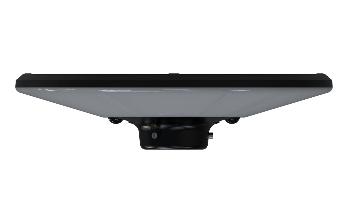 LED Solar Garden/Park Lamp CCT Black +2.5M Pole + Water Tank IP65 + Remote Control - image 4
