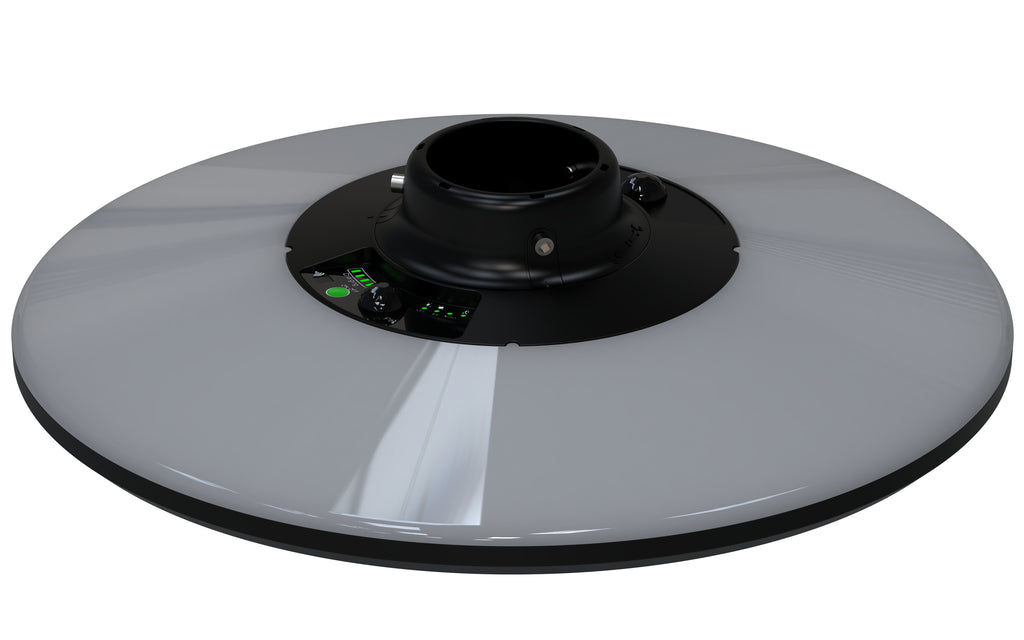 LED Solar Garden/Park Lamp CCT Black +2.5M Pole + Water Tank IP65 + Remote Control - image 5