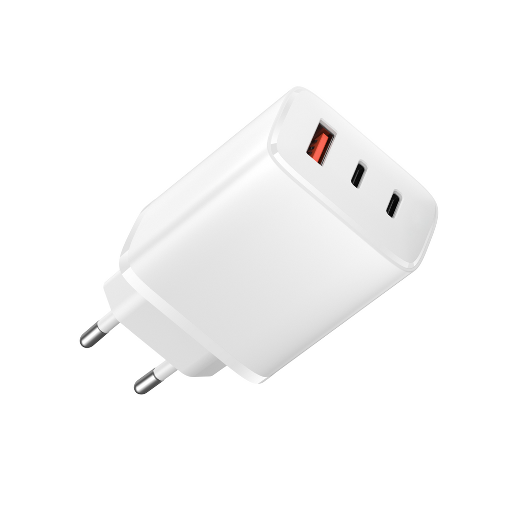 65W GaN Adapted WHITE Type-C / Type-A - product view