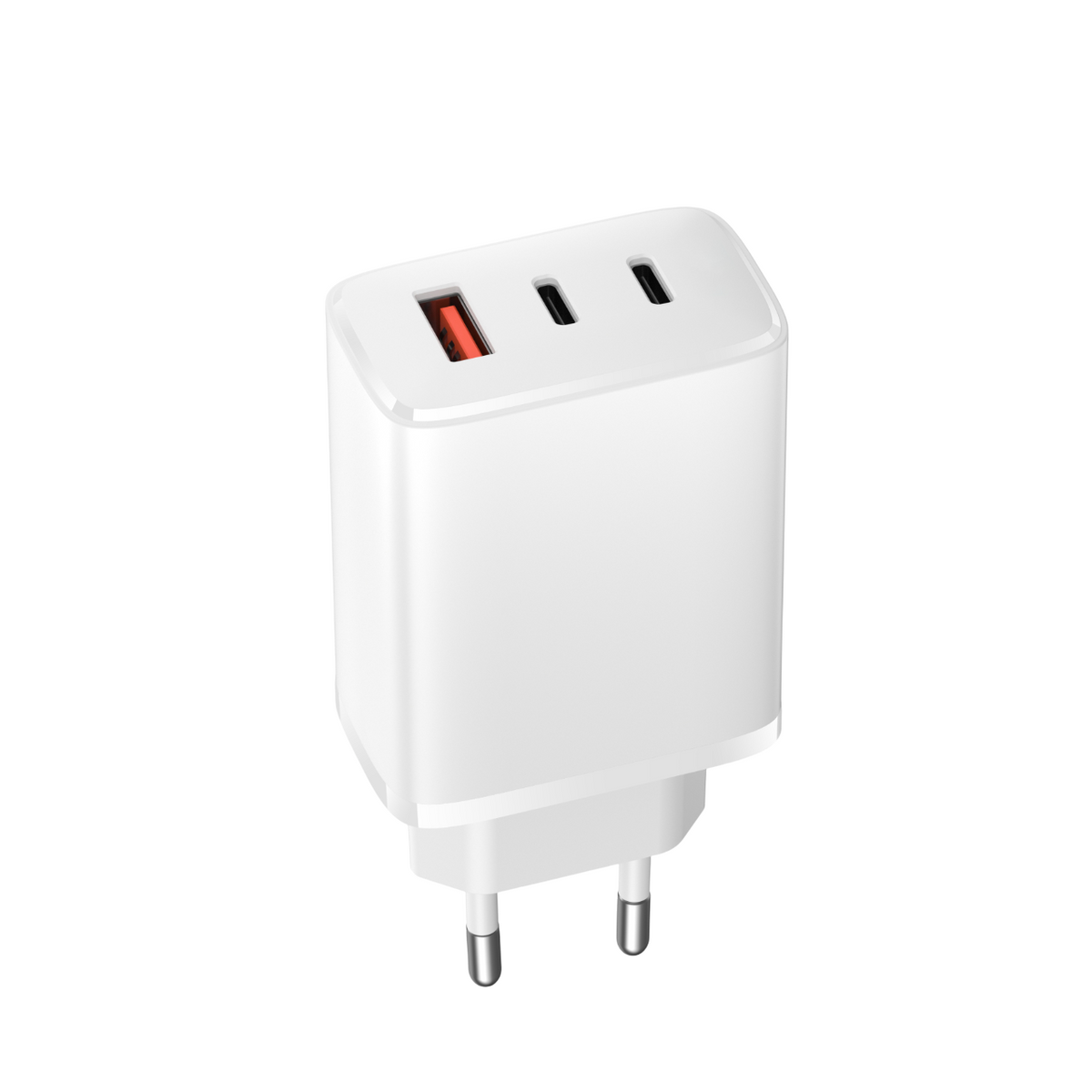65W GaN Adapted WHITE Type-C / Type-A - energy label