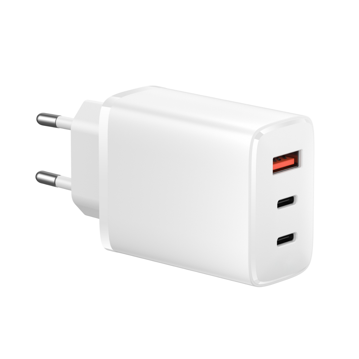 65W GaN Adapted WHITE Type-C / Type-A