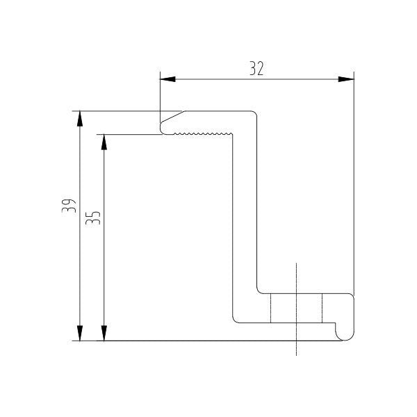 End Clamp M8*25mm Inner Bolt + T-Fixture for Solar 35mm - image 3