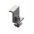 End Clamp M8*25mm Inner Bolt + T-Fixture for Solar 35mm