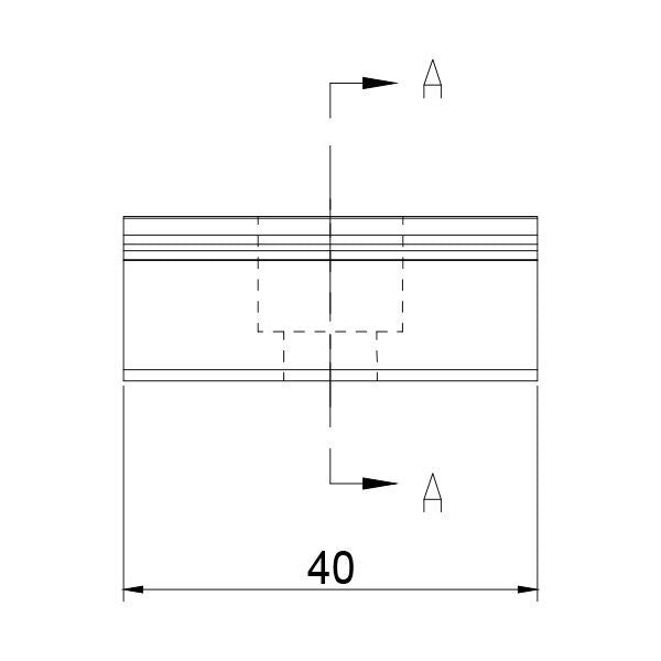 Middle Clamp for Solar Panel 35mm - image 3