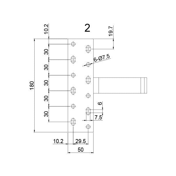 Rooftop Hook for Solar Panel - product view