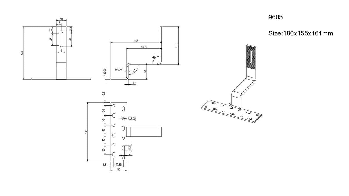 Rooftop Hook for Solar Panel - image 5