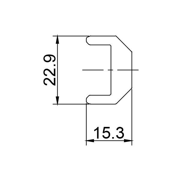 Rail Joiner 200mm - product view