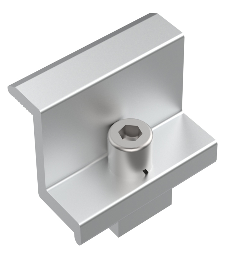 End Clamp L60mm, for H30mm Solar Panel