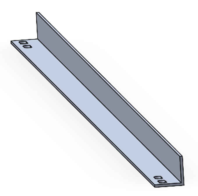 Ballasted Rail 50*30*2.5mm, Length 2M