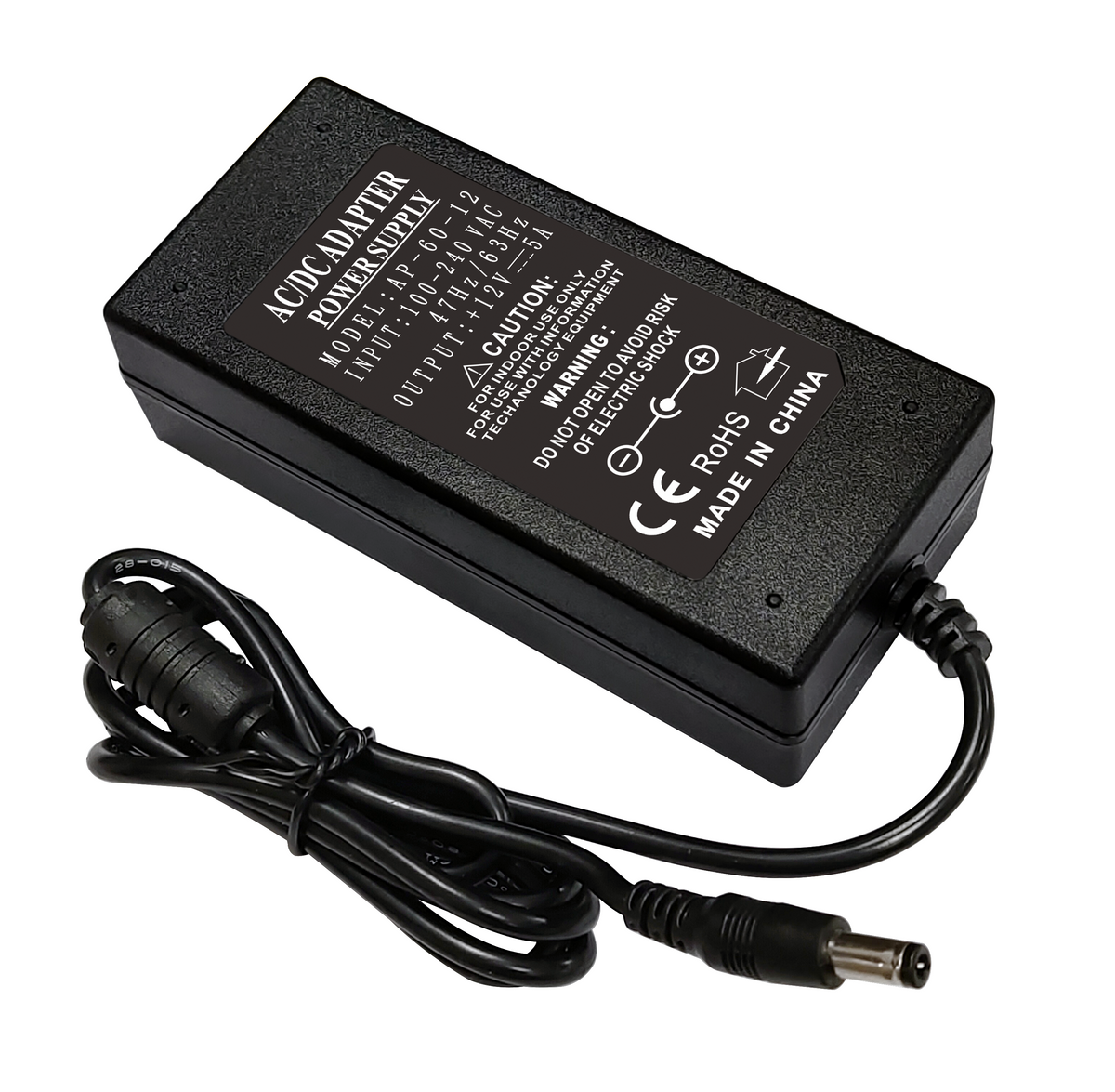 Hálózati adapter LED szalaghoz, IP44, 60W, 24V, 2,5A