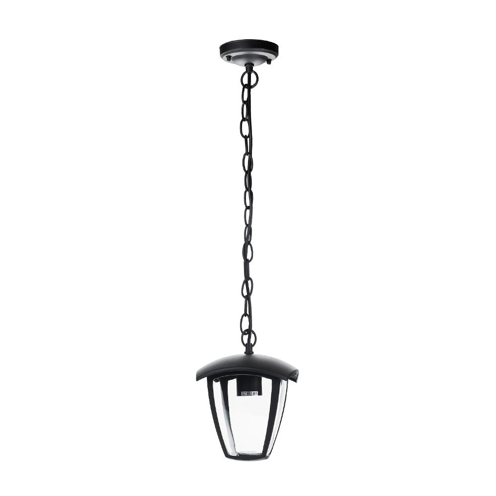 Stropna lampa mat crna 1xE27 - product view