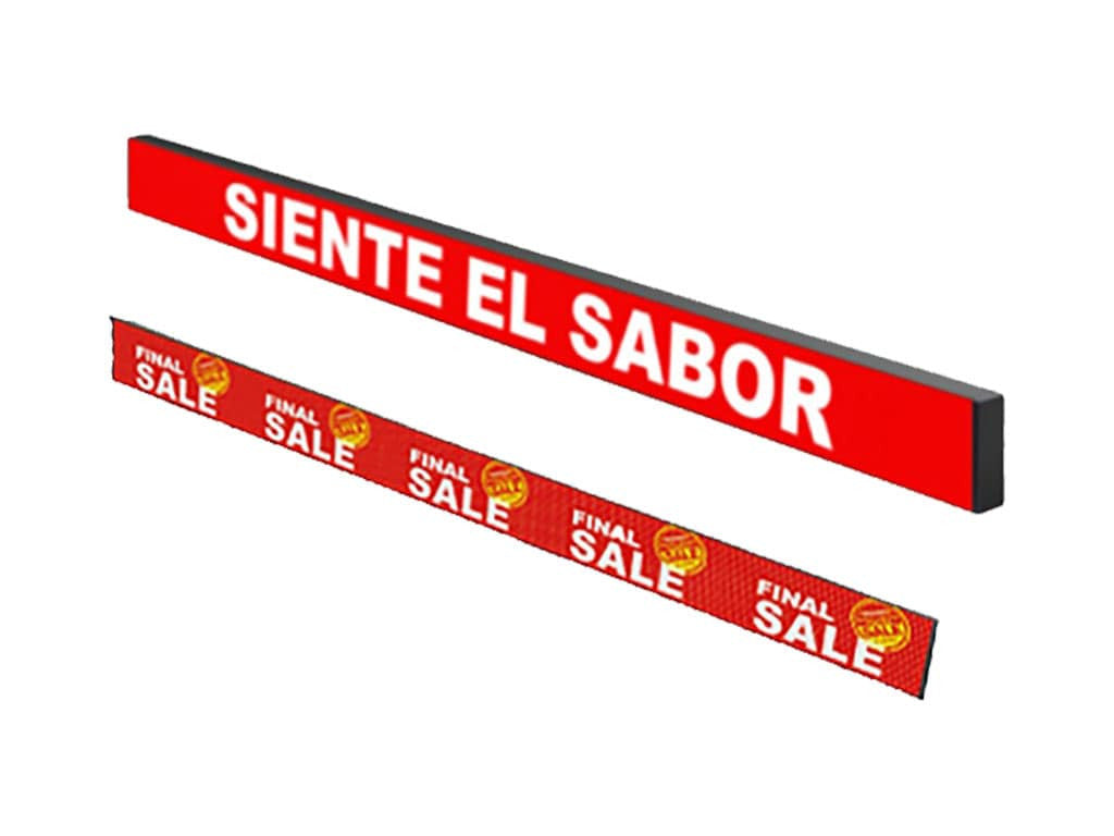 LED screens shelf display P1.5