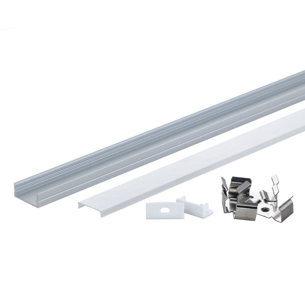 Aluminium Profile For LED Strip Ggray 10mm L=2m - product view