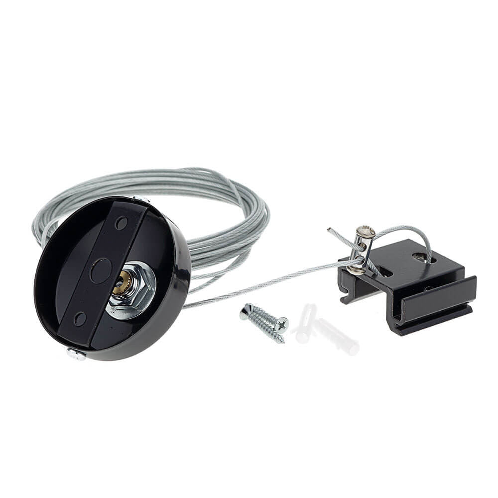 4-WIRE SUSPENSION FOR TRACK SYSTEM BLACK - product view