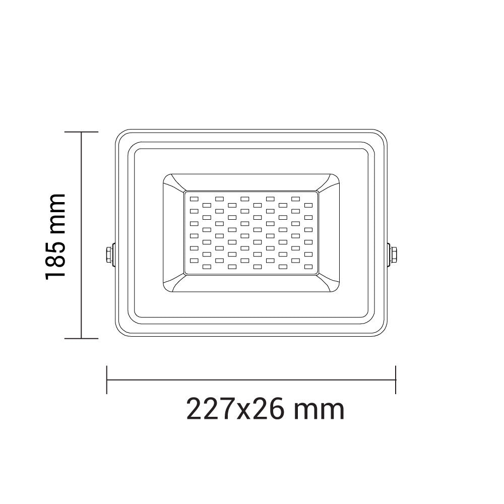 LED SMD Floodlight White Epistar Chip Premium Line 5 Years Warranty - image 3