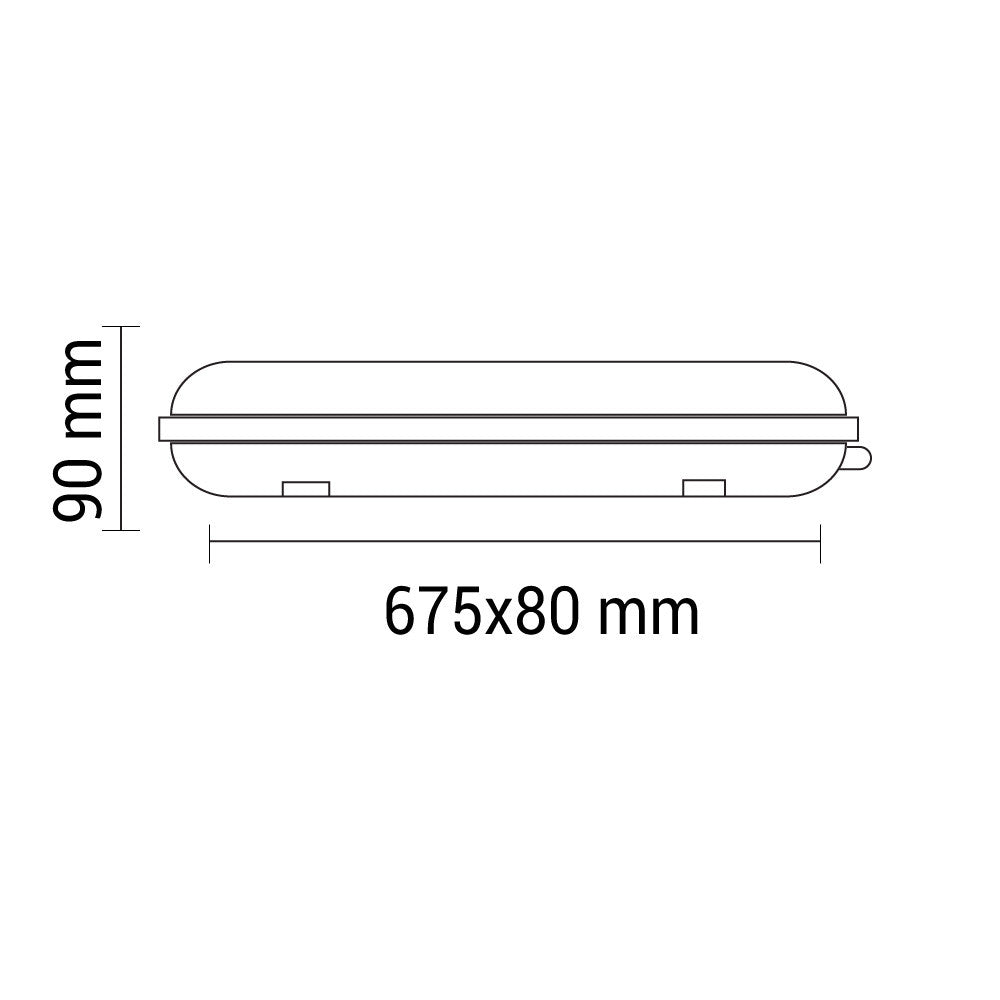 Fixture For One Side Power Led Tube - product view