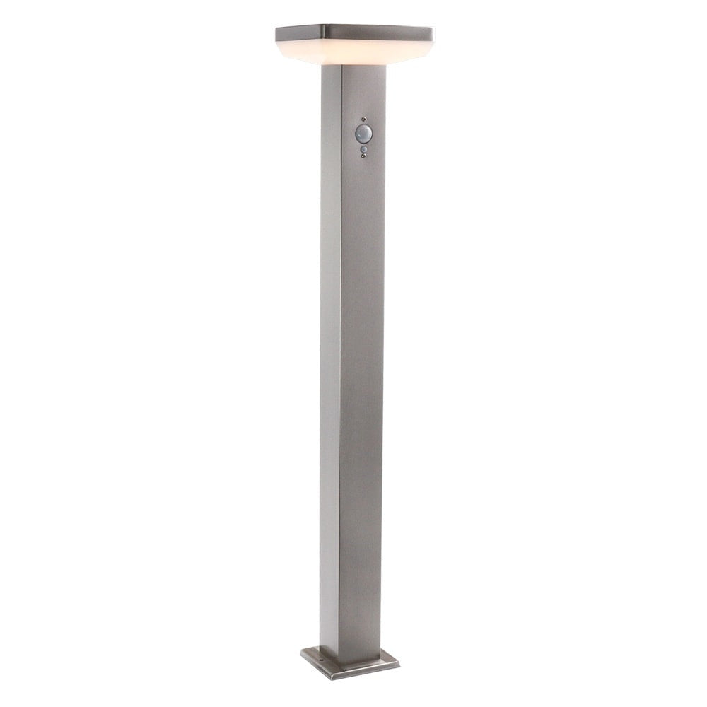 LED solarna lampa za travnjak SS-brušeni aluminij 4,4 W senzor - product view