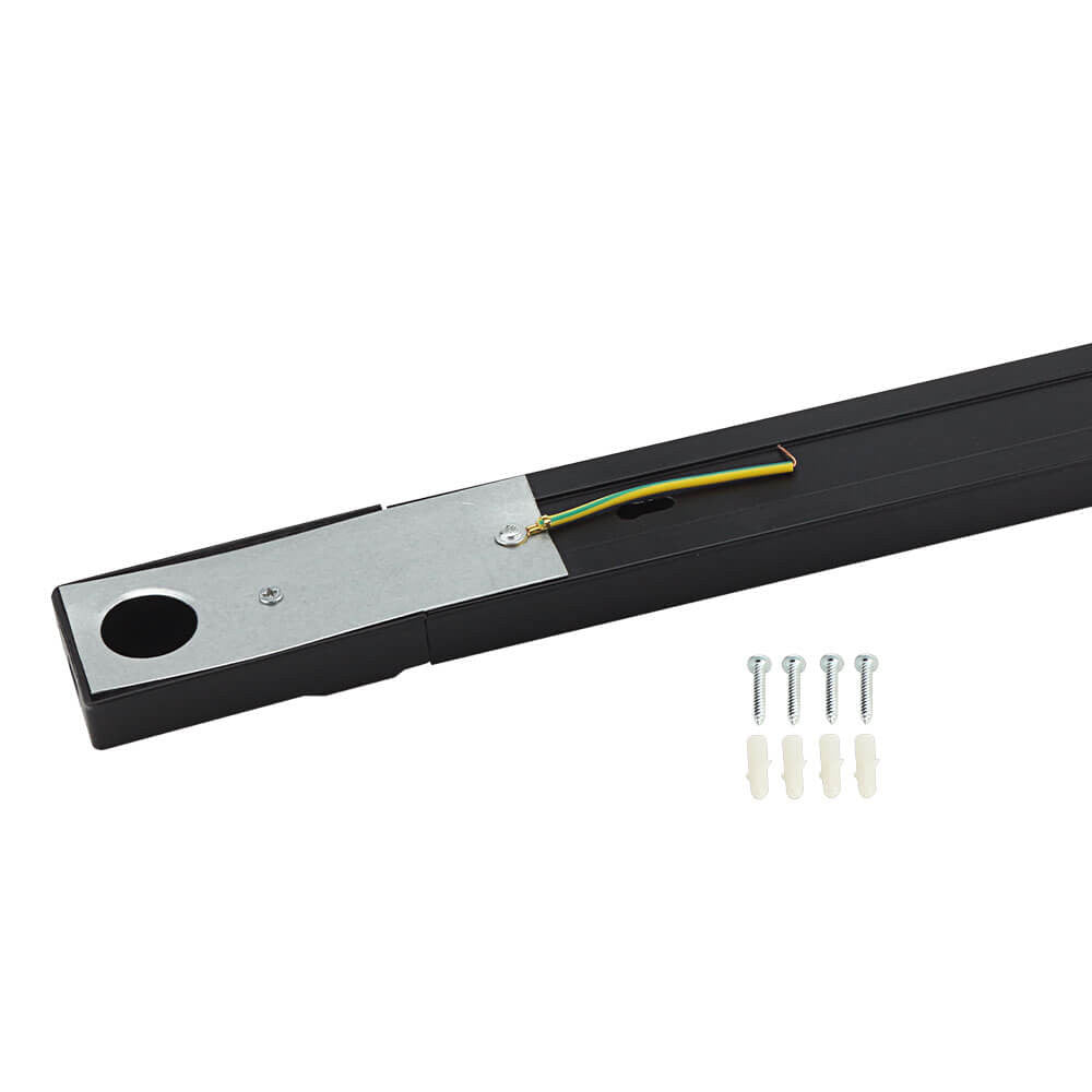 LED Track System 1 Phase 2m Black - image 3